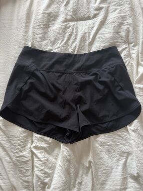 TNA Black Athletic Running Shorts